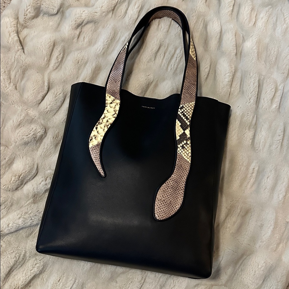 NWT | Tory Burch Large Snake Tote Bag - Picture 5 of 16